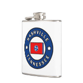 ナッシュビルテネシー フラスク (左)