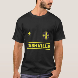 ナッシュビルテネシー – 615ラウンドバッジデザイナーエディ Tシャツ