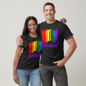 ナッシュビルテネシーLGBTQゲイプライドレインボースカイリン Tシャツ (ユニセックス)