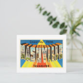 ナッシュビルテネシーTNオールドヴィンテージ旅行記念品 ポストカード (スタンド正面)