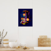 ナッシュビルナイトライフヴィンテージポスター ポスター (キッチン)