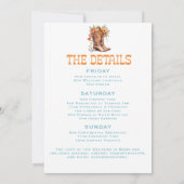 ナッシュビルナッシュバッシュバチェロレッテ週末 招待状 (裏面)