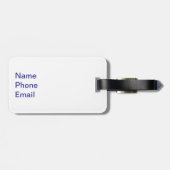 ナッシュビルナッシュバッシュミュージック ラゲッジタグ (裏面横)