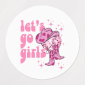 ナッシュビルバチェロレッテロデオウィークエンドイナリー ラベル (デザイン2)