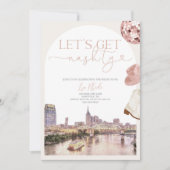 ナッシュビルバチェロレッテ招待状&旅程 招待状 (正面)