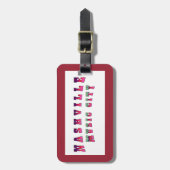 ナッシュビルミュージックシティ ラゲッジタグ (正面縦)