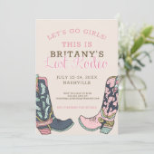 ナッシュビルラストロデオバチェロレッテ週末パーティー 招待状 (スタンド正面)