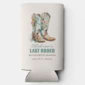 ナッシュビルラストロデオブーツバチェロレッテ スリム缶クーラー (裏面)