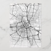 ナッシュビルラブロケーター |結婚式の日付の保存 箔招待状 (裏面)