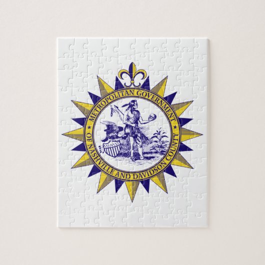 ナッシュビル印（テネシー州） ジグソーパズル (縦)