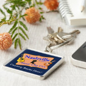 ナッシュビル土産キーチェーン キーホルダー (側面)