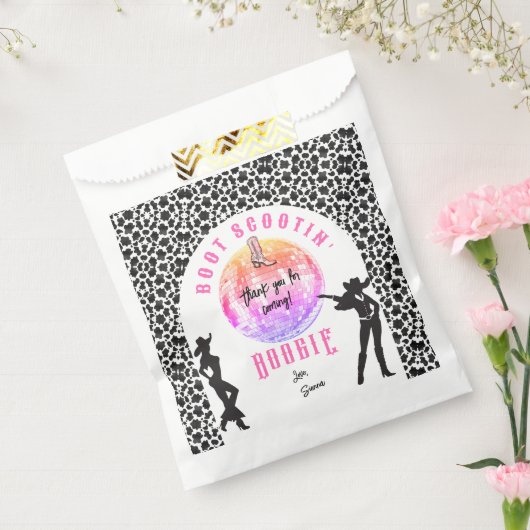 ナッシュビル女性のカーボーイディスコロデオバチェロレッテウィークエンド フェイバーバッグ (封をした状態)