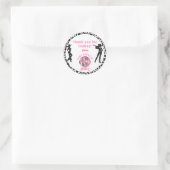 ナッシュビル女性のカーボーイディスコロデオバチェロレッテウィークエンド ラウンドシール (バッグ)