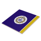 ナッシュビル市旗 タイル (側面)