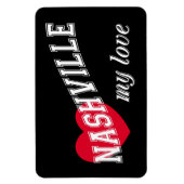 ナッシュビル私の愛 マグネット (縦)