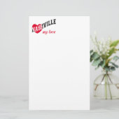 ナッシュビル私の愛 便箋 (スタンド正面)