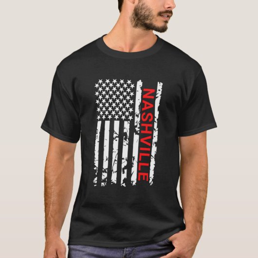 ナッシュビル米国 Tシャツ (正面)