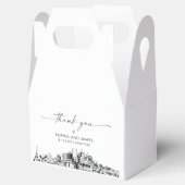 ナッシュビル結婚のパーソナライズされたお願い フェイバーボックス (オープン)