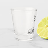 ナッシュビル結婚式の引き出物応援ショットグラス ショットグラス (左)