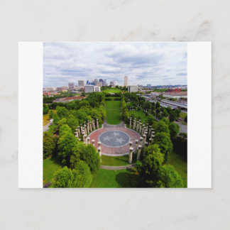 ナッシュビル航空写真 ポストカード