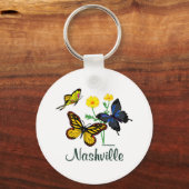ナッシュビル蝶 キーホルダー (正面)