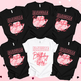 ナッシュビル誕生日クルーTシャツ Tシャツ
