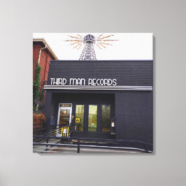 ナッシュビル通り写真 キャンバスプリント