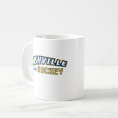ナッシュビル遊ホッケーホワイトマグ コーヒーマグカップ (正面左)