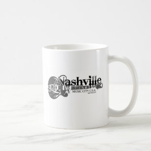 ナッシュビル音楽都市米国のマグ コーヒーマグカップ
