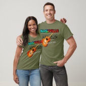 ナッシュビル音楽都市 – 男性のTシャツ Tシャツ (ユニセックス)