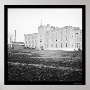 ナッシュビル1864年の大学の病院 ポスター