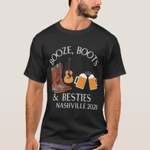 ナッシュビル2021ブーツブーツ&ベティスガールズゲタワ Tシャツ