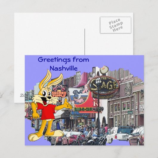 ナッシュビル – はがき (正面/裏面)