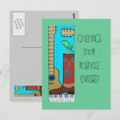 ナッシュビル・テネシーへようこそ！ポストカード ポストカード (正面/裏面)