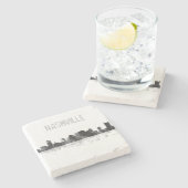 ナッシュビル、テネシー州のスカイライン ストーンコースター (横)