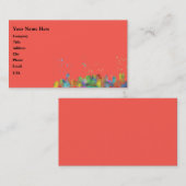 ナッシュビル、テネシー州のスカイライン-名刺 名刺 (正面/裏面)