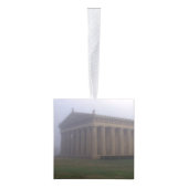 ナッシュビル、テネシー州を祝って下さい キューブオーナメント (右)