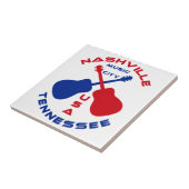 ナッシュビル、テネシー州音楽都市米国 タイル (側面)