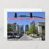 ナッシュビル・テネシー ポストカード (正面/裏面)