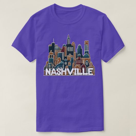 ナッシュビル テネシー Tシャツ (デザイン正面)