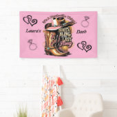 ナッシュビル・バチェロレッテ・パーティ - ブーツと輝き 横断幕 (インサイチュ)