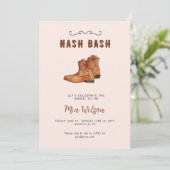 ナッシュビル ピンクカウガール ブライズメイド ウィークエンド 招待状 (スタンド正面)