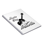 ナッシュビル。ミュージックシティ ノートブック (右側)