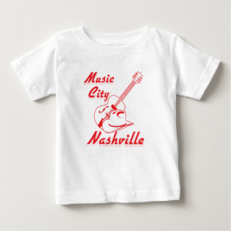 ナッシュビル ミュージックシティ ベビーTシャツ