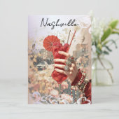 *～* ナッシュビル　ラストパーティ　写真　１６人　Ａ１０１　カクテル 招待状 (スタンド正面)