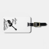 ナッシュビル。音楽の市 ラゲッジタグ (正面横)