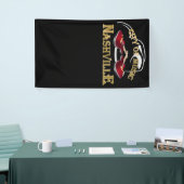 ナッシュビル。 音楽の都市 横断幕 (トレードショー)