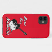 ナッシュビル。 音楽都市 Case-Mate iPhoneケース (裏面(横))