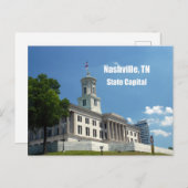 ナッシュビル、TN州首都 ポストカード (正面/裏面)