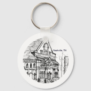 ナッシュビル、TN Keychain キーホルダー
